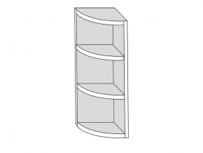 19.30.0р Полка угловая (h=913) радиусная  ЛДСП УНИ в Губахе - gubaha.magazin-mebel74.ru | фото