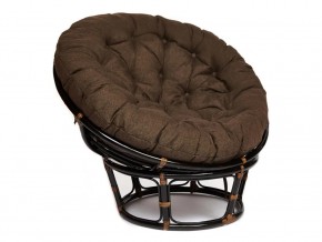 Кресло Papasan 23/01 W с подушкой Antique brown, ткань Коричневый в Губахе - gubaha.magazin-mebel74.ru | фото