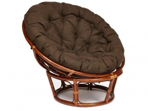 Кресло Papasan 23/01 W с подушкой Pecan, ткань Коричневый в Губахе - gubaha.magazin-mebel74.ru | фото