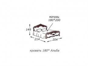 Кровать 2-х спальная 1800*2000 с ортопедом в Губахе - gubaha.magazin-mebel74.ru | фото