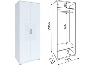 Модуль №01 Шкаф двухдверный в Губахе - gubaha.magazin-mebel74.ru | фото