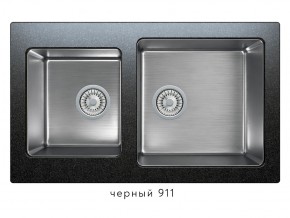 Мойка комбинированная Tolero twist TTS-840 Черный 911 в Губахе - gubaha.magazin-mebel74.ru | фото