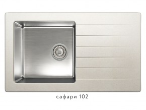 Мойка комбинированная Tolero twist TTS-860 Сафари 102 в Губахе - gubaha.magazin-mebel74.ru | фото