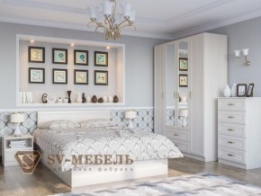 Спальня Вега Сосна Карелия Серия 2 в Губахе - gubaha.magazin-mebel74.ru | фото